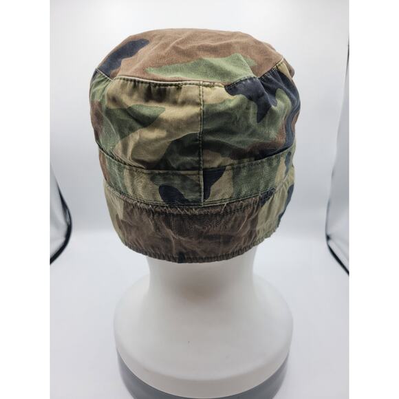 US ARMY—-Military Woodland Camouflage Pattern Class 1 Cap Size 7 5/8 - Picture 5 of 6